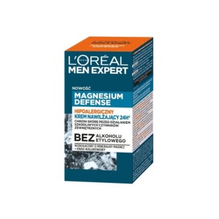 L'oreal Men Expert Magnesium Defense Hydraterende Gezichtscrème 50 ml L'oreal Men Expert Magnesium Defense Hydraterende Gezichtscrème 50 ml