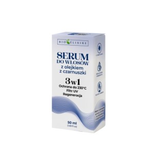 BioElixire 3in1 Haarserum UV-filter Zwarte komijnolie 50 ml