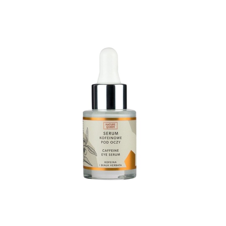 Nature Queen Caffeine Augenserum Koffein und Weißer Tee 10 ml