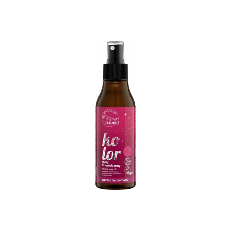 ONLYBIO Hair in Balance Kolor Spray termoochronny ochrona przed UV 150 ml
