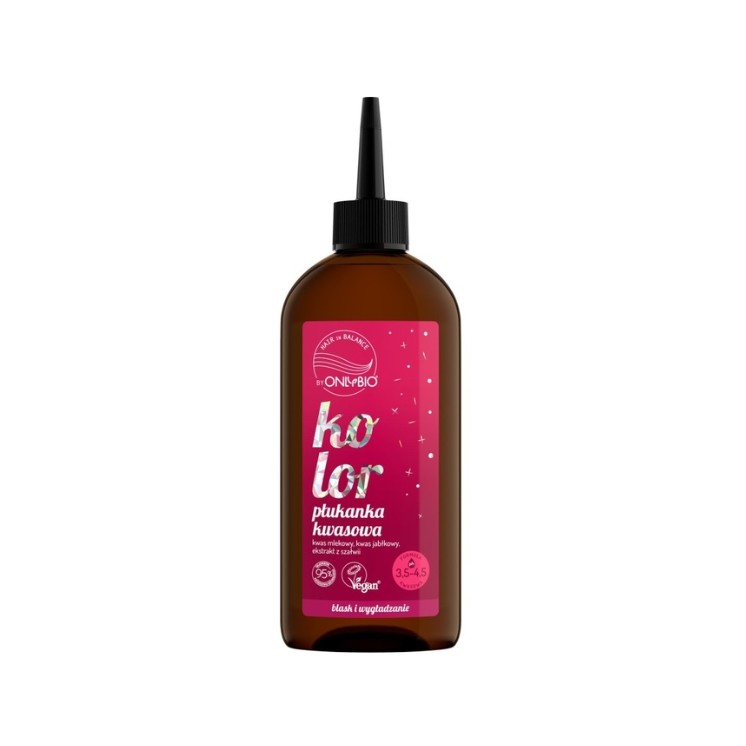 ONLYBIO Hair in Balance Kolor Płukanka kwasowa 300 ml