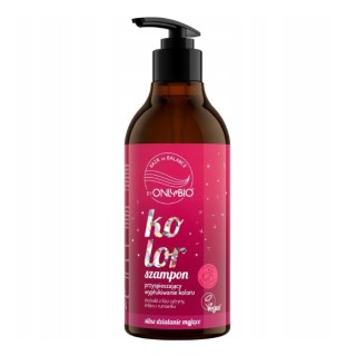 ONLYBIO Hair in Balance Kolor Szampon przyspieszający wypłukiwanie koloru 400 ml