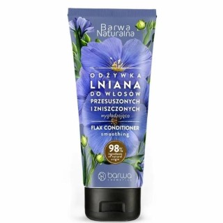 Barwa Naturalna Smoothing Conditioner für fettiges und strapaziertes Haar Leinen (Tube) 200 ml Barwa Naturalna Smoothing Conditioner für fettiges und strapaziertes Haar Leinen (Tube) 200 ml