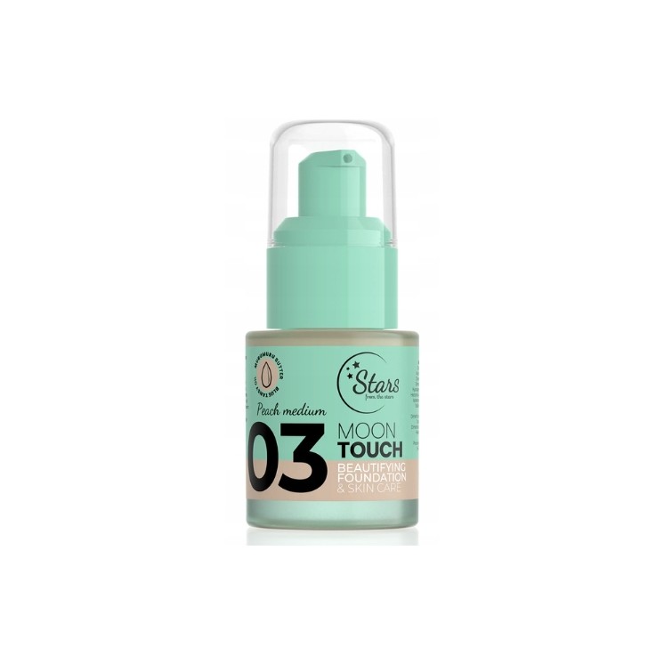 Stars from the stars MOON TOUCH verschönernde und pflegende Foundation 03 Peach Medium 25 g