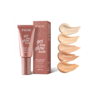 Paese Get The Glow Look Multi-Tasking Illuminating Foundation /1N/ Light Beige 30 ml