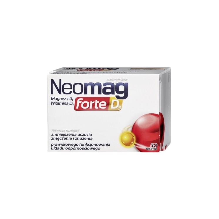 NeoMag Forte D3 50 tabletten