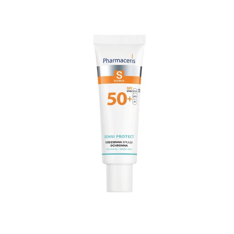Pharmaceris S Sensi Protect Dagelijkse Gezichtsbeschermende Lotion SPF50 + 50 ml
