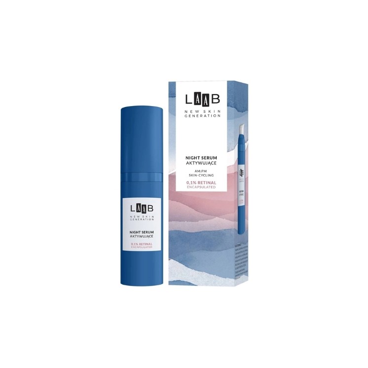 AA LAAB AM:PM Skin Cycling aktivierendes Nachtgesichtsserum 30 ml