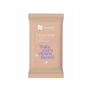 AA Intymna Active -Biotic delicate Intimate hygiene wipes 20 pieces