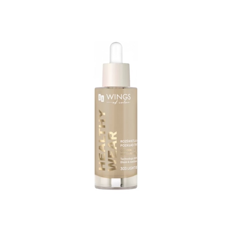 Beige AA Wings of Color Healthy Wear Illuminating Face Foundation /303/ Light 30 ml