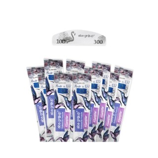 Aba Group Bezpieczny Pakiet Mini Sweet Polerka do paznokci półksiężyc Flaming 100/300 10 sztuk