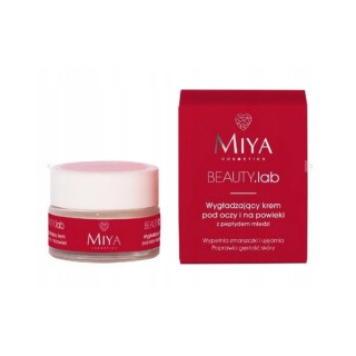 Miya Cosmetics BEAUTY.lab wygładzający Krem pod oczy i na powieki z peptydem miedzi 15 ml