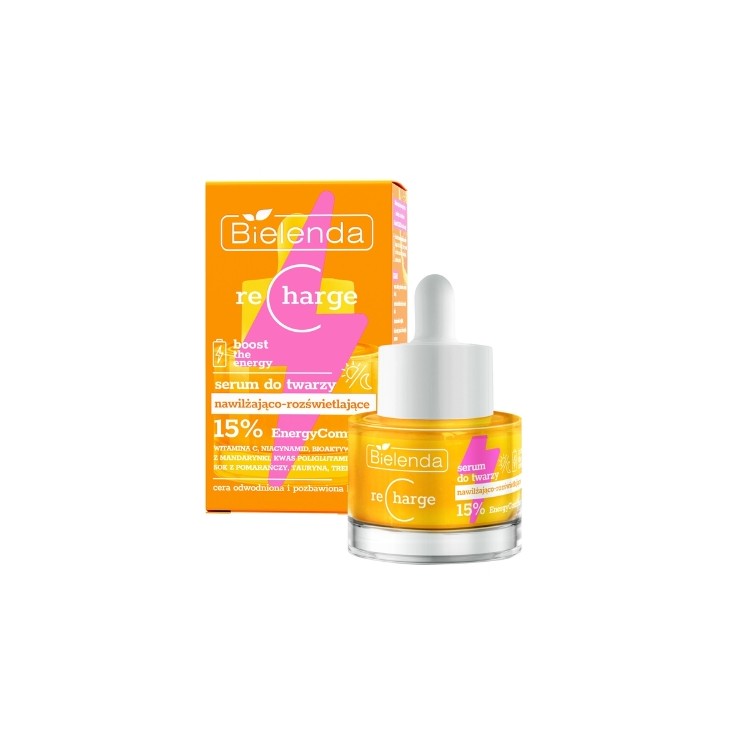Bielenda Recharge Hydraterend en verhelderend gezichtsserum 30 ml