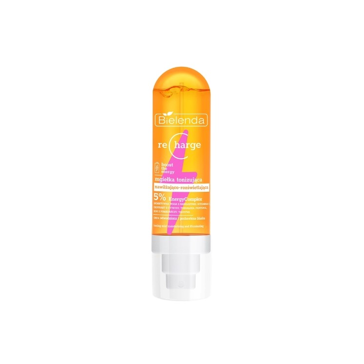 Bielenda Recharge moisturizing and brightening Toning face mist 100 ml