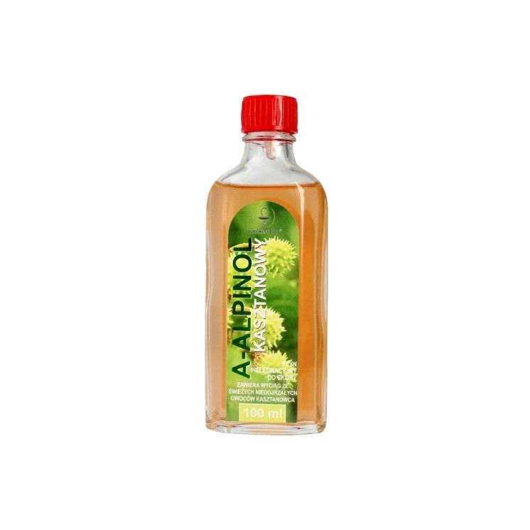 A-Alpinol kasztanowy Płyn rozgrzewająco-kojący do nóg 100 ml