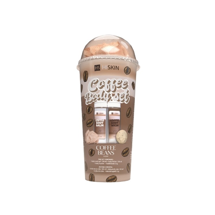 HiSkin Coffee Body Set Koffiebad- en lichaamsverzorgingsset