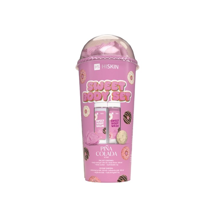 HiSkinSweet Body Set Pinacolada Bad- en Lichaamsverzorgingsset