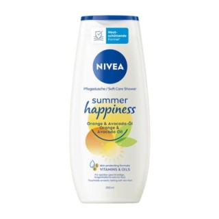Nivea Summer Happiness Żel pod prysznic Orange & Avocado 250 ml