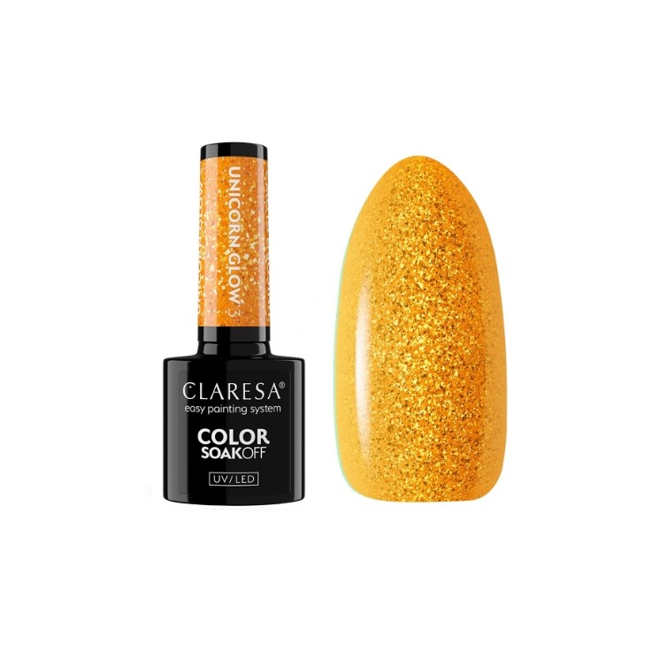 Claresa Unicorn Glow Hybrid Nagellak /3/ 5 g