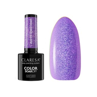 Claresa Unicorn Glow Lakier hybrydowy do paznokci /5/ 5 g 