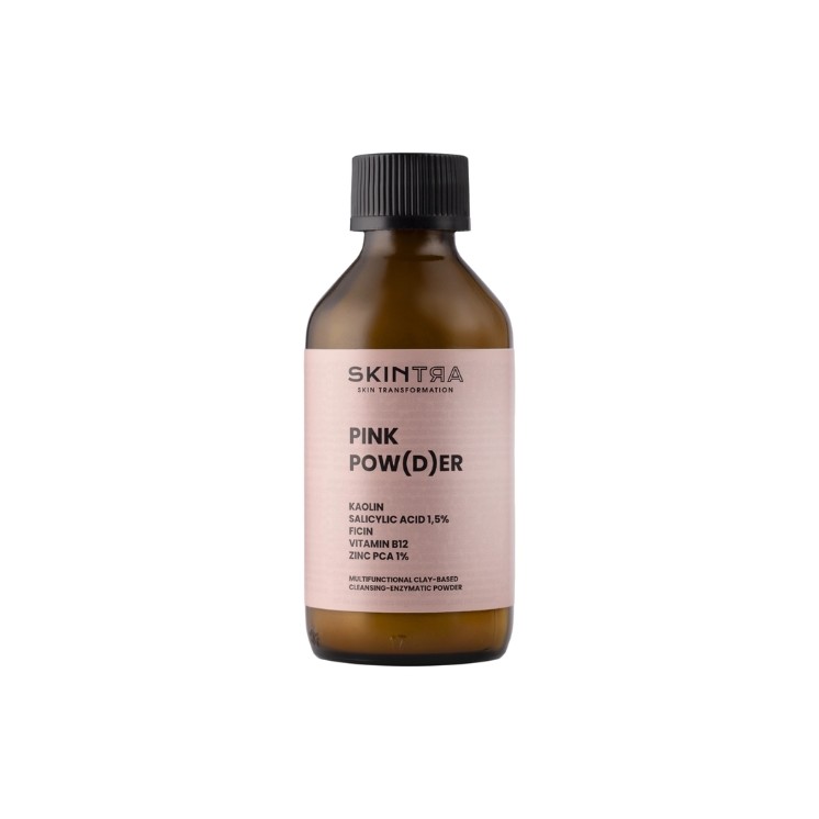 SkinTra Pink Powder wielofunkcyjny Puder oczyszczająco-enzymatyczny na bazie glinki 40 g
