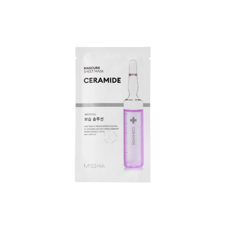 Missha Mascure Moisture Solution Maska w Płachcie z Ceramidami 28 ml