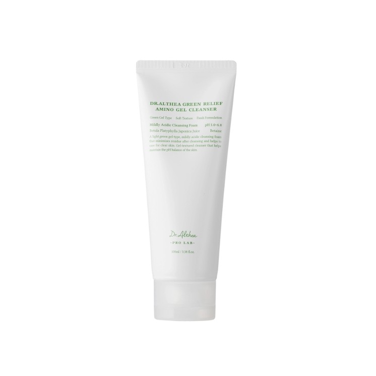Dr. Althea Green Relief Amino Gel Cleanser Gentle Facial Cleansing Gel 100 ml