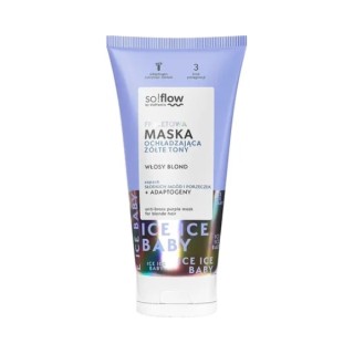 So!flow paars Verkoelend masker voor gele tinten voor blond haar 200 ml So!flow paars Verkoelend masker voor gele tinten voor blond haar 200 ml