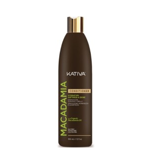 Kativa Macadamia nawilżająca Odżywka do włosów 355 ml