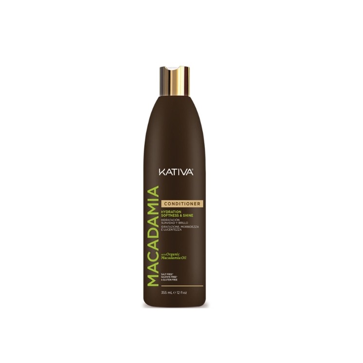 Kativa Macadamia nawilżająca Odżywka do włosów 355 ml