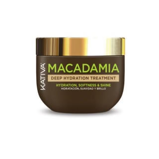 Kativa Macadamia głęboko nawilżająca Maska do włosów 300 ml