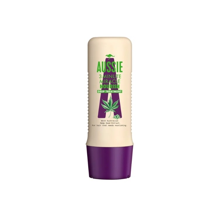 Aussie 3 Minute Miracle Nourish Maska do włosów Konopie 250 ml