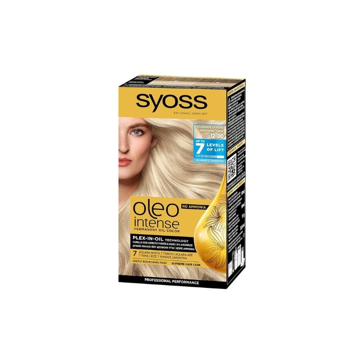 Syoss Oleo Intense Rozjaśniacz do włosów bez amoniaku /12-00/ Blond 115 ml