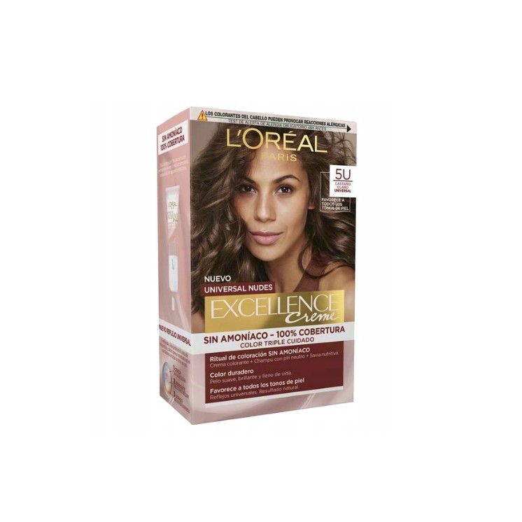 L'oreal Excellence Nudes Farba do włosów /5U/ Jansy Braz