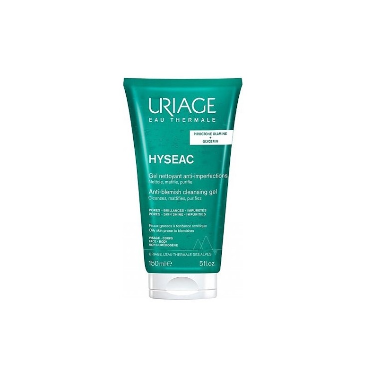 Uriage Hyseac Reinigende Gezichtsgel voor de Vette Huid 150 ml