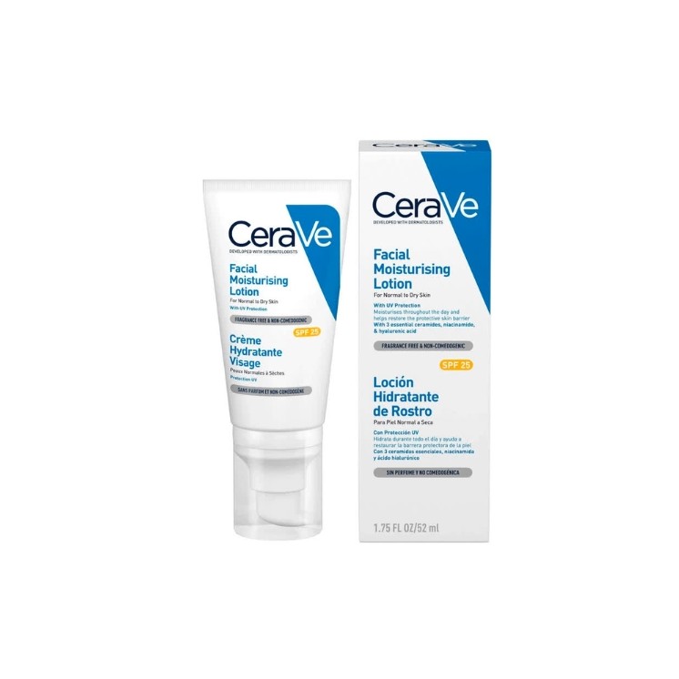 Cerave nawilżający Krem do twarzy dla skóry normalnej i suchej SPF30 52 ml