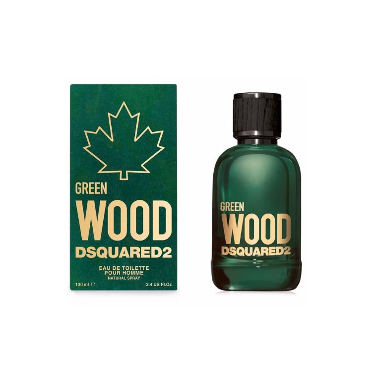 Dsquared2 Green Wood Pure Homme Eau de Toilette voor Mannen 100 ml