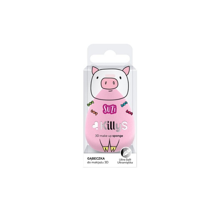 KillyS 3D Make Up Sponge Ultra Soft Gąbeczka do makijażu Suzi 1 sztuka 