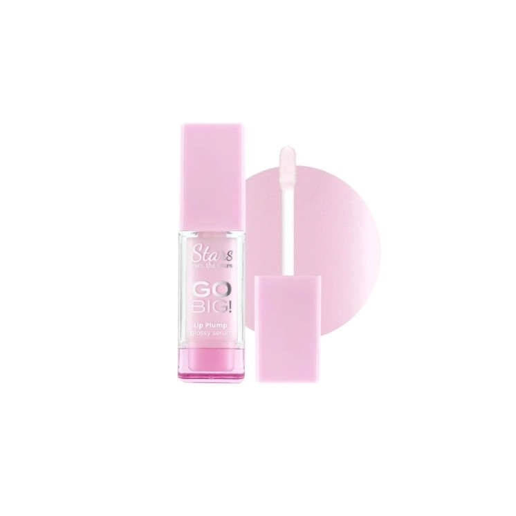 Stars from the stars Ga groots! Lip plumping lipgloss serum /01/ Soft Pink 8 g