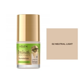 Stars from the stars Dubai Chocolate Foundation Gesichtsgrundierung /02/ Neutral Light 25 g