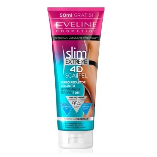 Eveline 4D Slim Extreme Scalpel Turbo Cellulite Reducer 250 ml Eveline 4D Slim Extreme Scalpel Turbo Cellulite Reducer 250 ml