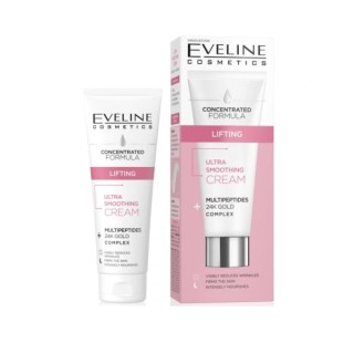 Eveline Concentrated Formula Ultra Lifting Glättende Gesichtscreme Multipeptide 50 ml Eveline Concentrated Formula Ultra Lifting Glättende Gesichtscreme Multipeptide 50 ml