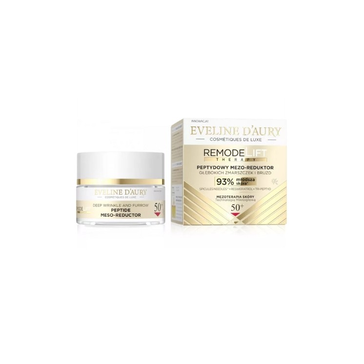 Eveline D'Aury Remodelift Therapy Peptide Meso-Reducer voor Gezicht 50+ 50 ml