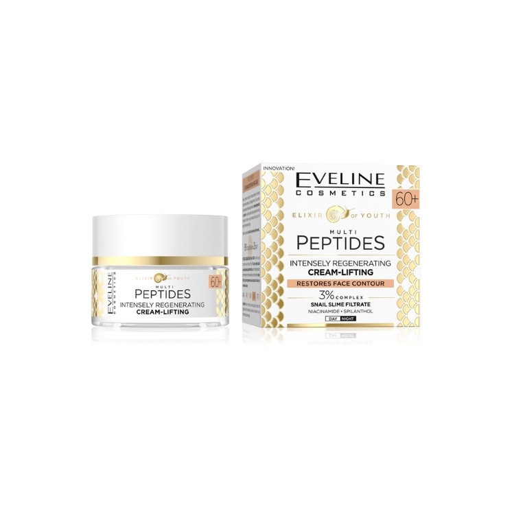 Eveline Elixir of Youth Multipeptides Intensief Regenererende Liftende Crème 60+ 50 ml