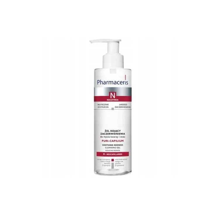 Pharmaceris N Puri-Capilium Soothing Face and Eye Cleansing Gel 190 ml