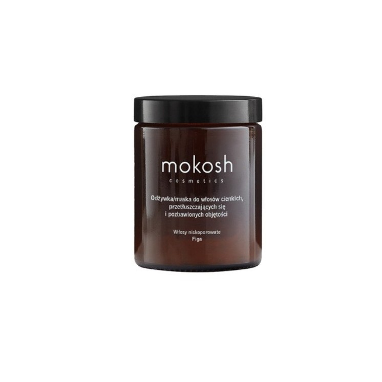 Mokosh Conditioner/Masker voor dun, volumeloos haar met een lage porositeit Figa 180 ml