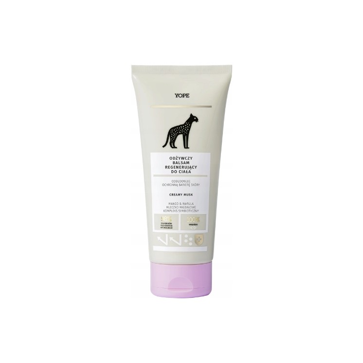 YOPE Nourishing Regenerating Body Balm Creamy Musk 200 ml