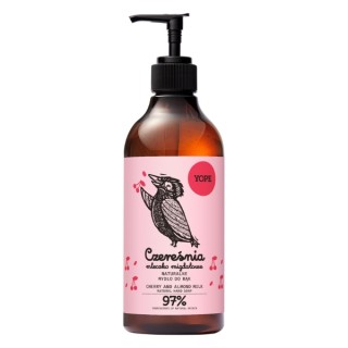 YOPE natural liquid hand soap Cherry and Almond Milk 500 ml