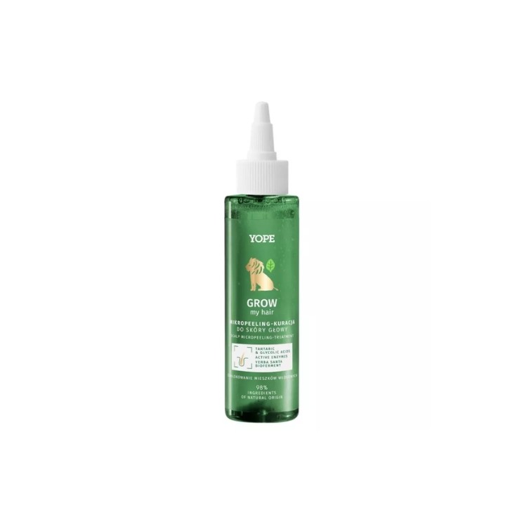 YOPE Grow My Hair Micro-peeling - hoofdhuidbehandeling 115 ml