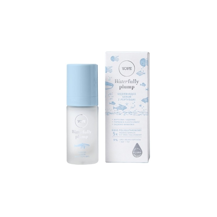 YOPE Waterfully Plump Firming Face Serum met peptiden 30 ml